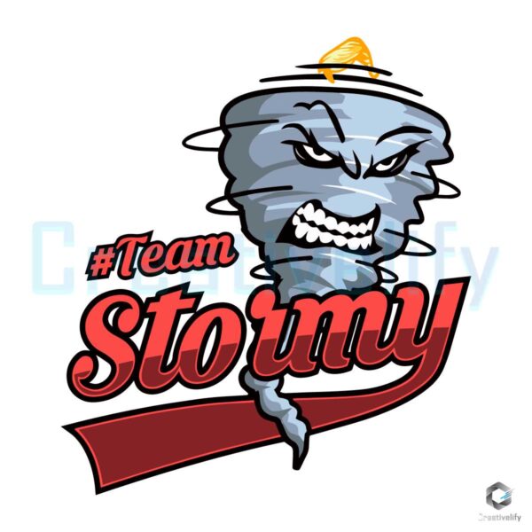 Team Stormy And Donald Trump SVG File
