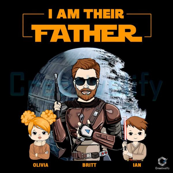 Custom I Am Their Father Star Wars PNG