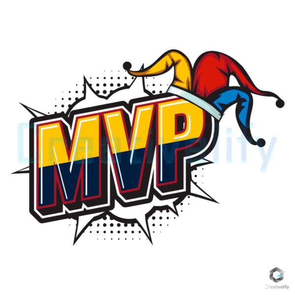 Nikola Jokic MVP The Joker NBA Denver Nuggets SVG