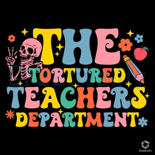 Swiftie Tortured Teachers Department SVG File