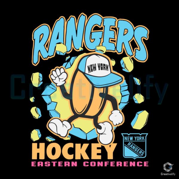 New York Rangers Hockey Eastern Conference SVG
