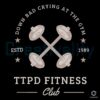 Down Bad Taylor TTPD Fitness Club Estd 1989 SVG