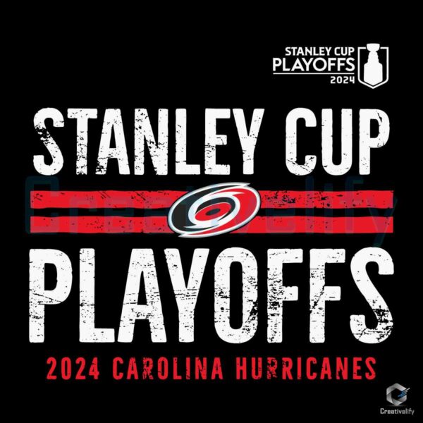 2024 Stanley Cup Playoffs Carolina Hurricanes SVG