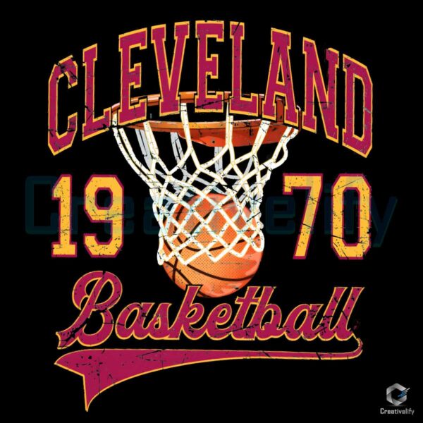 Cleveland Cavaliers 1970 NBA Basketball PNG
