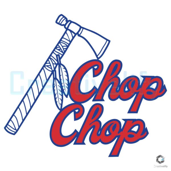 Chop Chop Atlanta Braves MLB Team SVG File