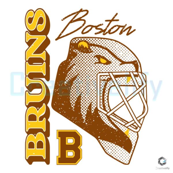 NHL Boston Bruins Ice Hockey Team SVG