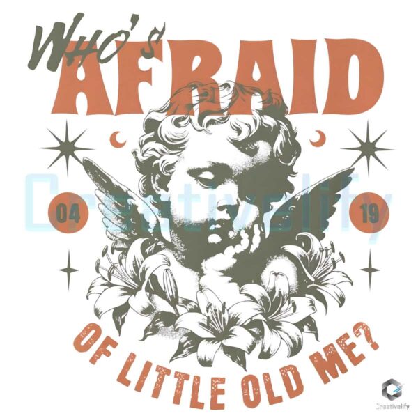 Whos Afraid Of Little Old Me TTPD Swiftie PNG