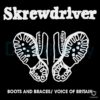 Skrewdriver Boots and Braces Voice Of Britain SVG