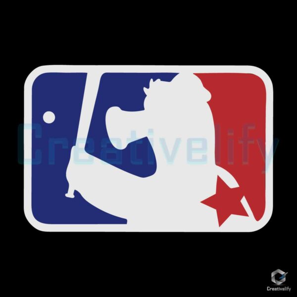 Philadelphia Phillie Phanatic MLB Baseball SVG