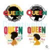 Queen Juneteenth African American SVG Bundle