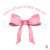 Whos Afraid Of Little Old Me Bow Tie PNG File