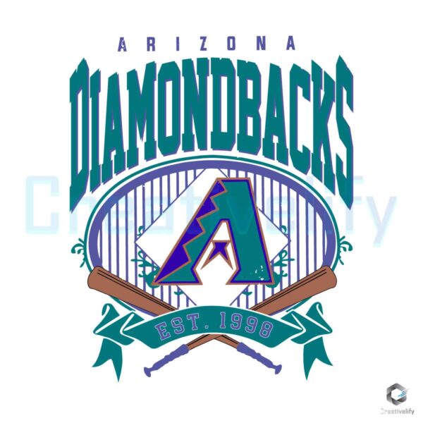 Arizona Diamondbacks Est 1998 Vintage SVG