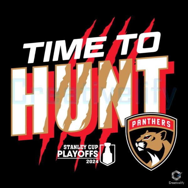 Florida Panthers 2024 Stanley Cup Playoffs SVG