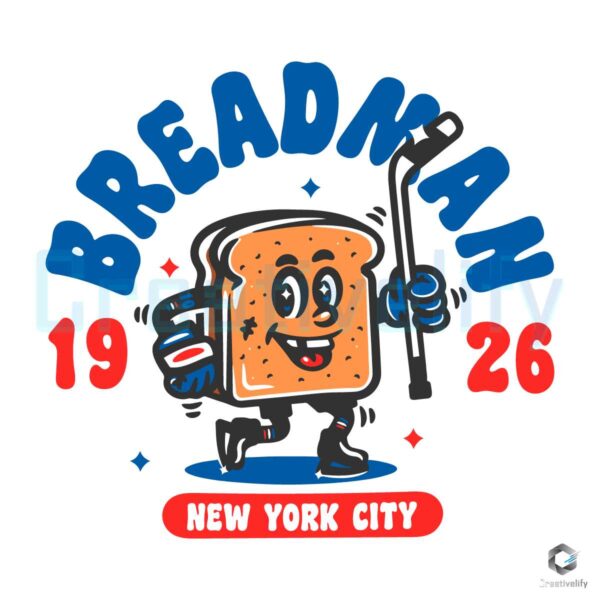New York Rangers Breadman 1926 SVG File