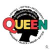 Juneteenth Queen Awesome Beautiful SVG