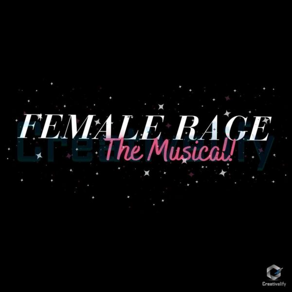 Female Rage The Musical Swiftie TTPD Album PNG