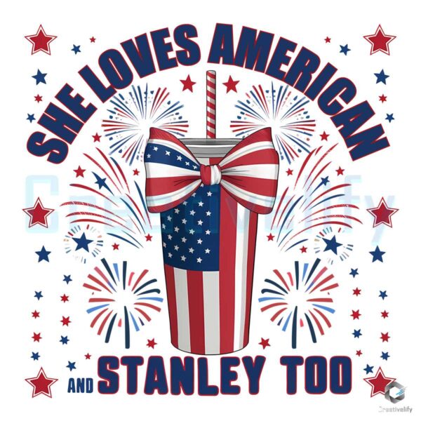 Loves America And Stanley Too PNG