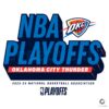 Oklahoma City Thunder NBA Playoffs SVG File