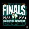 Celtics NBA Finals 2024 Eastern Conference SVG