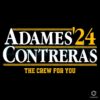Adames Contreras 24 Crew For You Baseball SVG