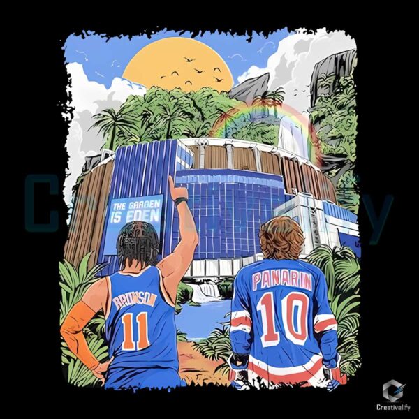Jalen and Panarin The Garden Is Eden PNG File