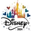 Disney Castle 2024 Magical Kingdom PNG