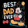 Mickey Mouse Best Dad Ever Disneyland SVG