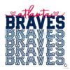 Atlanta Braves Baseball MLB Team SVG File
