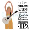 Taylor Swift Midnights TTPD Albums SVG