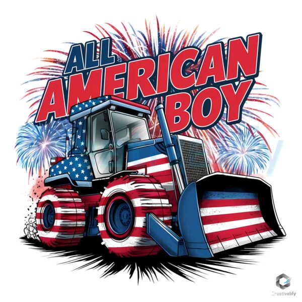 All American Boy Fireworks PNG File