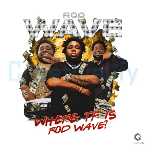 TF Is Rod Wave By Your Side Song Svg