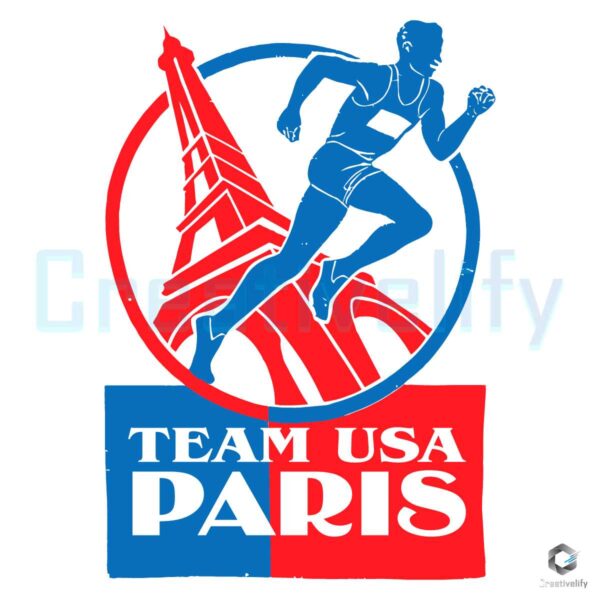 Team USA 2024 Summer Olympics SVG