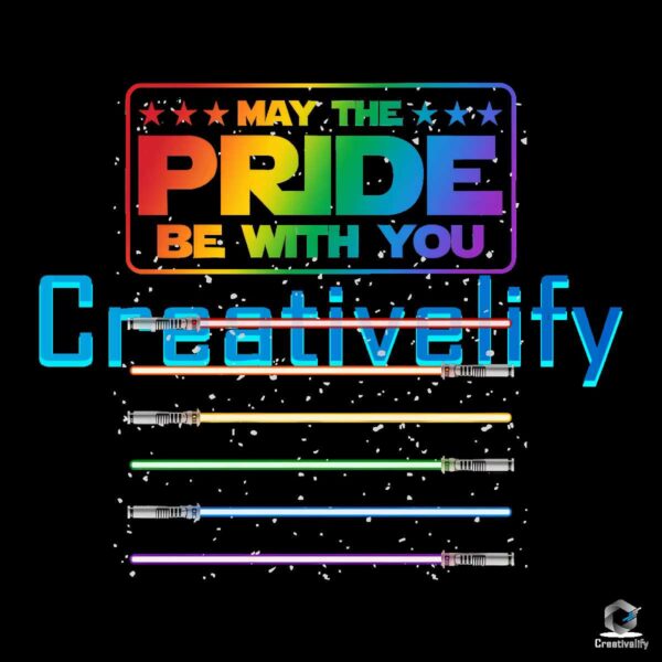 Be With You Pride Month Star Wars Svg