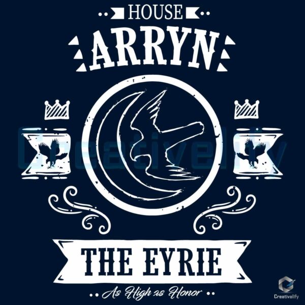 House Arryn The White Falcon SVG