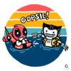 Summer Claws Deadpool and Wolverine SVG