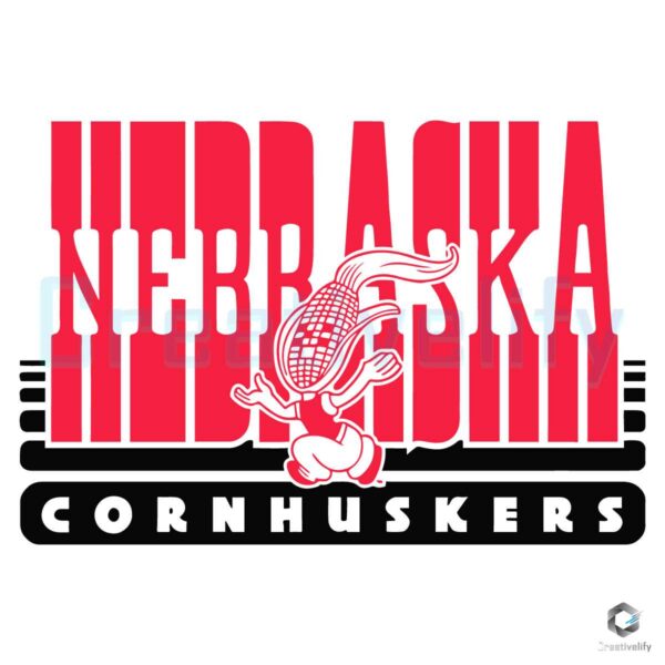 Nebraska Cornhuskers Football Logo SVG