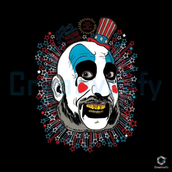 House Of 1000 Corpses Captain Spaulding PNG