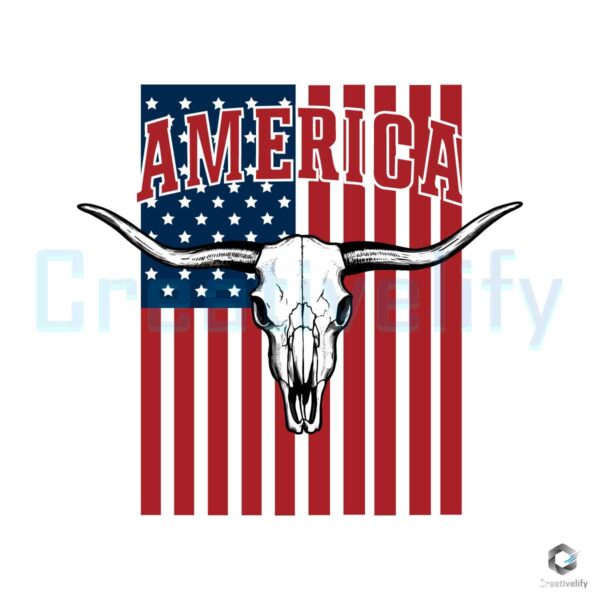 American flag 4th of July svg