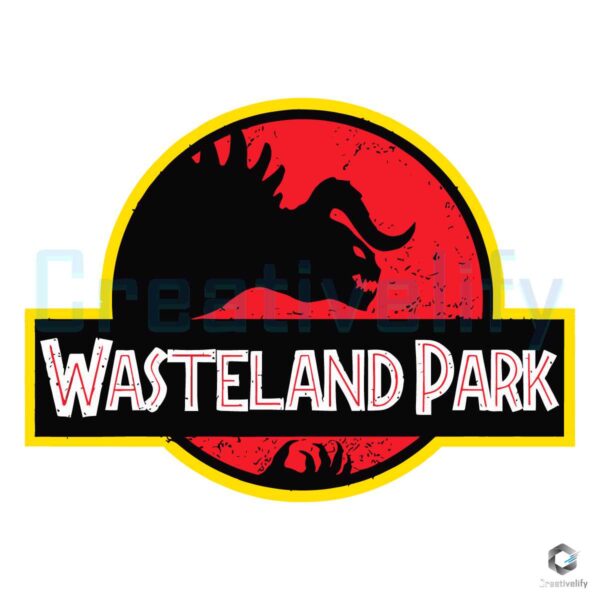 Wasteland Park Fallout Jurassic Parks Logo SVG