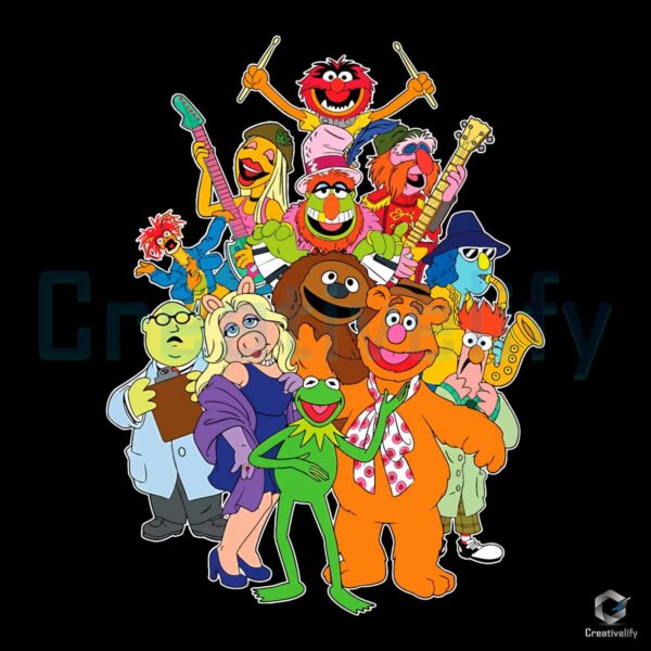 The Muppets Show Characters Group SVG