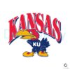 Kansas Jayhawks Logo Mascot SVG