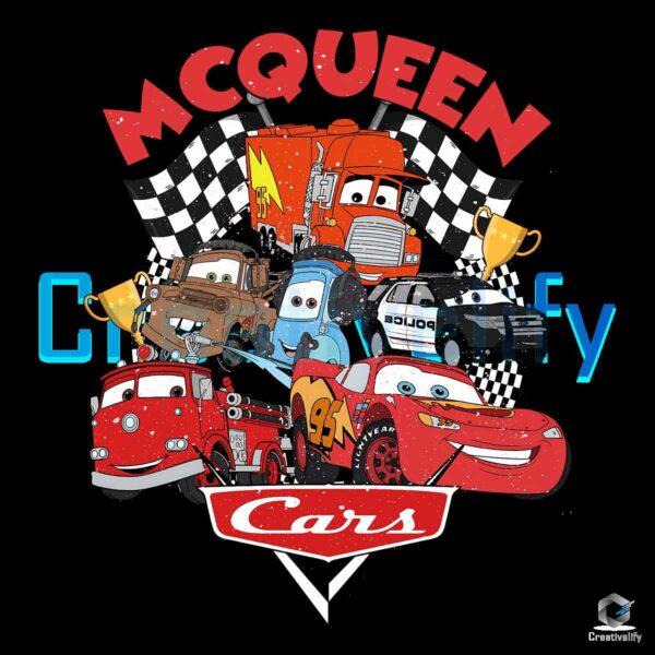 McQueen Disney Pixar Cars Friends Svg