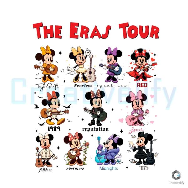 The Eras Tour Minnie Version Svg