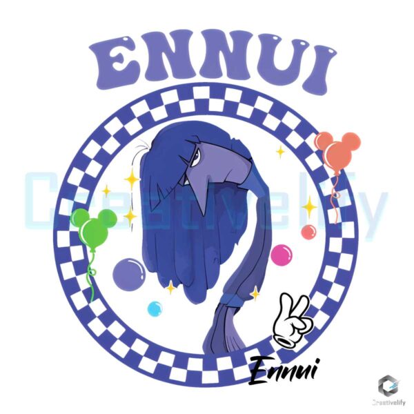 Ennui Inside Out Cartoon Character PNG