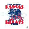 55th Annual Kansas Relays 1980 SVG