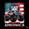 Ameowica Monster Truck Cat Lovers Svg