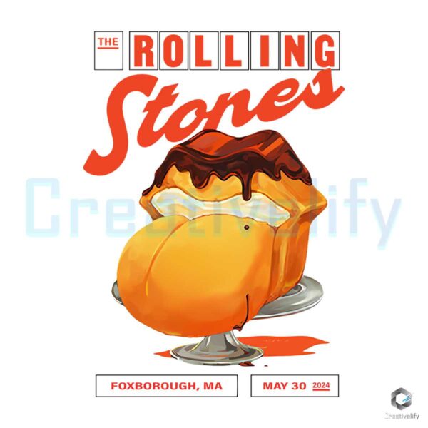 The Rolling Stones Tour 2024 Foxborough Svg