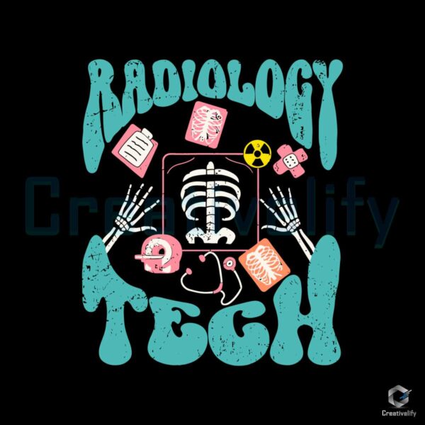 Vintage Radiology Tech SVG