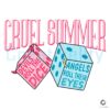 Free Cruel Summer The Dice SVG