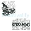 Black Dog Old Habits Die Screaming Svg